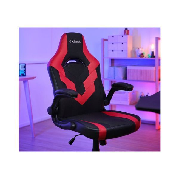 Крісло ігрове Trust GXT703R Riye Black/Red (24986) 24986 фото