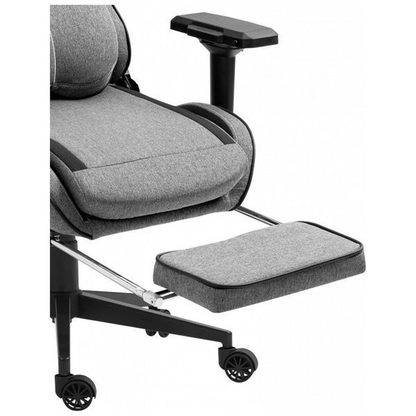 Крісло ігрове GT Racer X-2308 Gray/Black (X-2308 Fabric Gray/Black) X-2308 Fabric Gray/Black фото