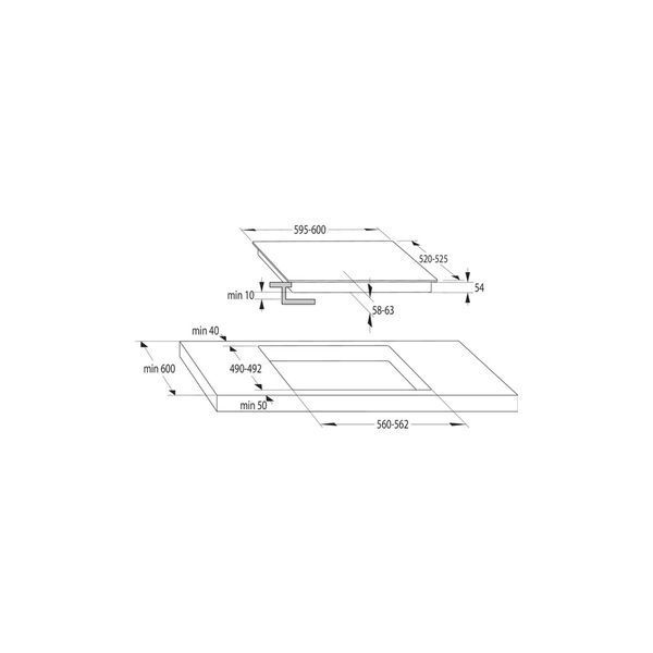Варочна поверхня Gorenje GI6421SYW GI6421SYW фото