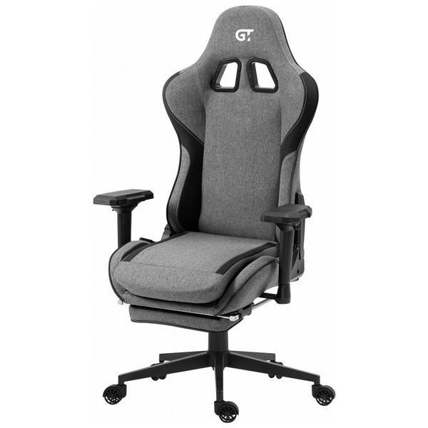 Крісло ігрове GT Racer X-2308 Gray/Black (X-2308 Fabric Gray/Black) X-2308 Fabric Gray/Black фото