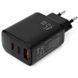 Зарядний пристрій Vinga 2xUSB-C + USB-A Display 45W (VCR45ACCDB) VCR45ACCDB фото 6
