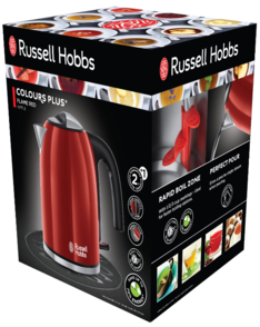 Чайник RUSSELL HOBBS 20412-70 Colours Plus Red 23405016002 фото
