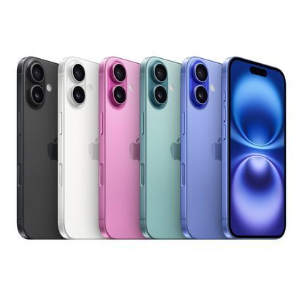 Смартфон Apple iPhone 16 128GB White MYE93 фото