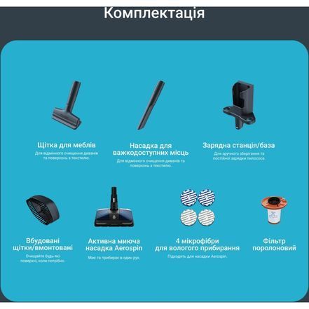 Пилосос Rowenta X-Force Flex 14.80 (RH9BC1WO) RH9BC1WO фото