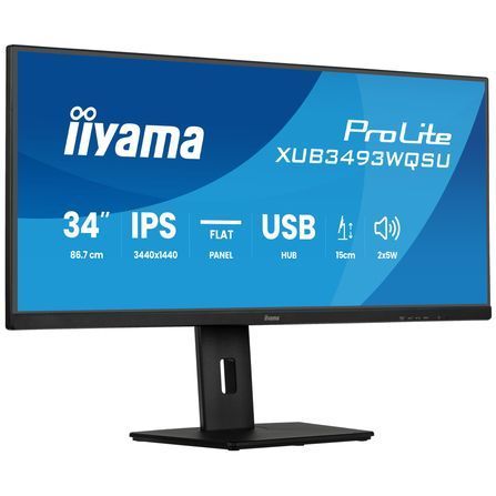 Монітор iiyama XUB3493WQSU-B6 XUB3493WQSU-B6 фото