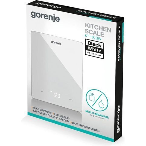 Ваги кухонні Gorenje KT10LBW KT10LBW фото