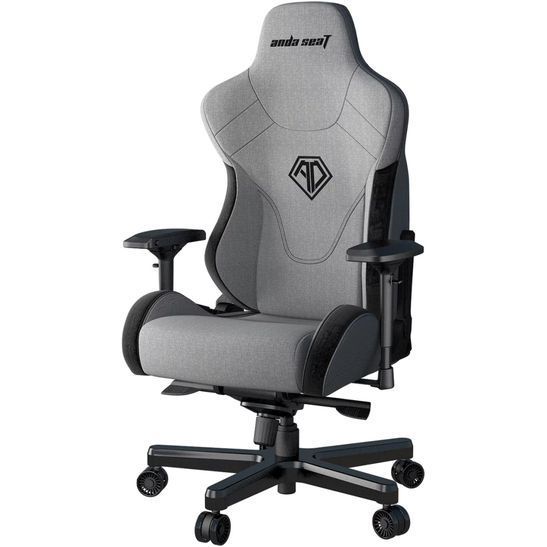 Крісло ігрове Anda Seat T-Pro 2 Size XL Grey/Black (AD12XLLA-01-GB-F) AD12XLLA-01-GB-F фото