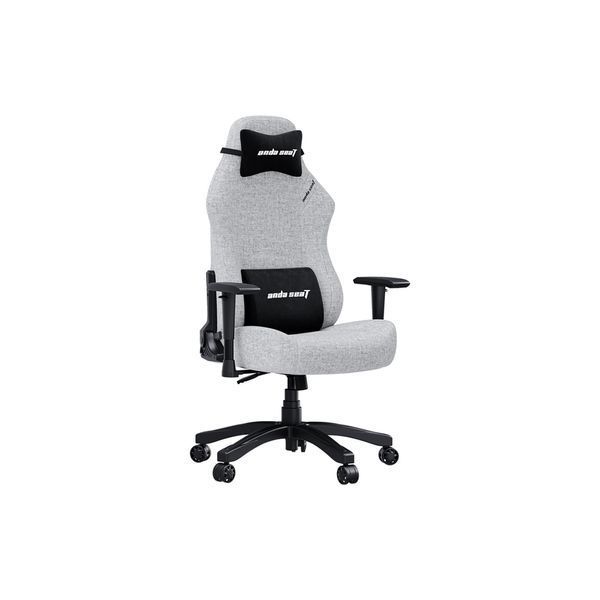 Крісло ігрове Anda Seat Luna Fabric Size L Grey (AD18-44-G-F) AD18-44-G-F фото