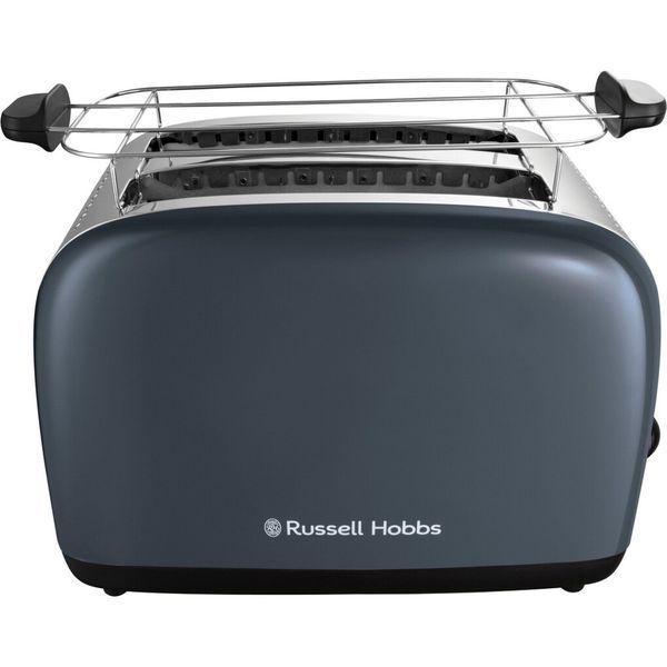 Тостер Russell Hobbs Colours Plus 1600Вт, підігрів, розморожування, метал., сірий 26552-56 фото