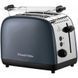 Тостер Russell Hobbs Colours Plus 1600Вт, підігрів, розморожування, метал., сірий 26552-56 фото 1