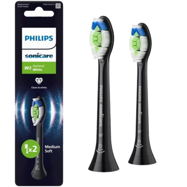 Зубна електрощітка PHILIPS HX6062/88 насадки Optimal White 2 шт HX6062/88 фото