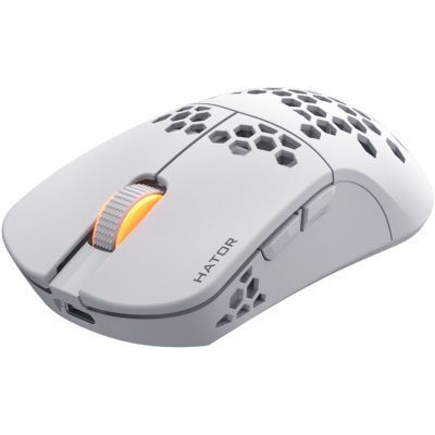 Мишка Hator Stellar Wireless/Bluetooth/USB White (HTM651) HTM651 фото