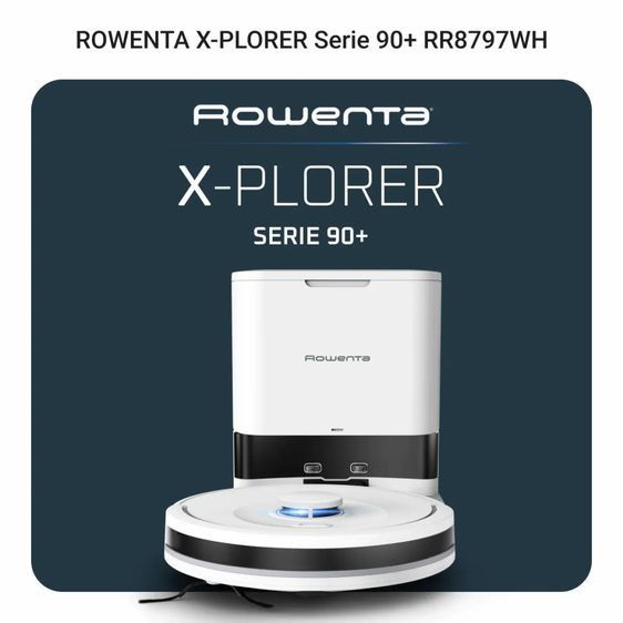 Робот-пилосос Rowenta миючий X-PLORER RR8797WH RR8797WH фото