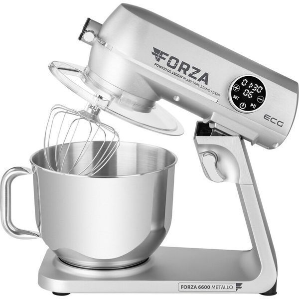 Кухонний комбайн ECG FORZA 6600 Metallo Argento FORZA 6600 Metallo Argent фото