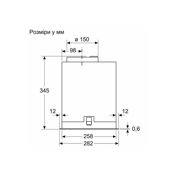 Витяжка кухонна Bosch DLN56AC50 DLN56AC50 фото