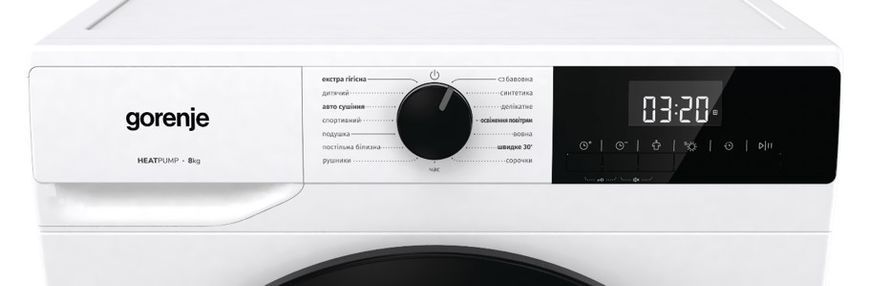 Сушильна машина GORENJE DHNE82/UA (DHLE802U) 20015242 фото