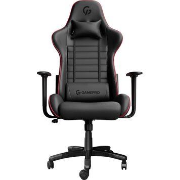 Крісло ігрове GamePro Rush Black/Red (GC-575-Black-Red) GC-575-Black-Red фото