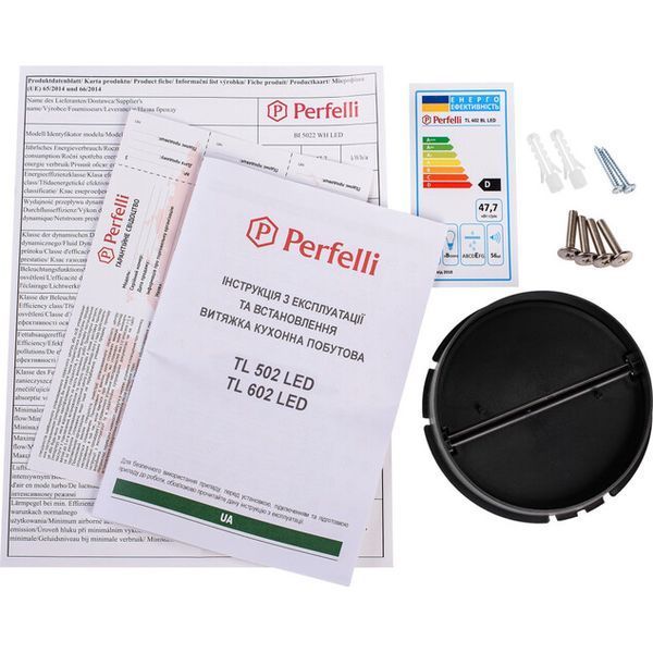 Витяжка кухонна Perfelli TL 602 BL LED TL 602 BL LED фото