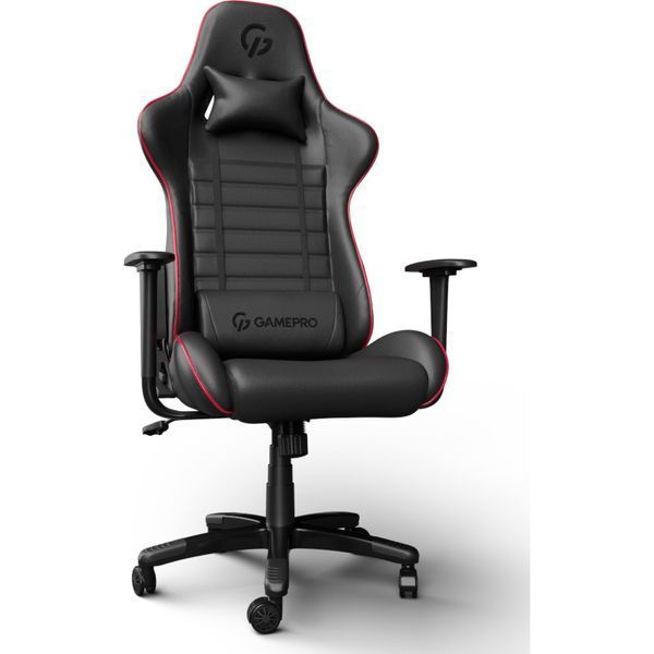 Крісло ігрове GamePro Rush Black/Red (GC-575-Black-Red) GC-575-Black-Red фото