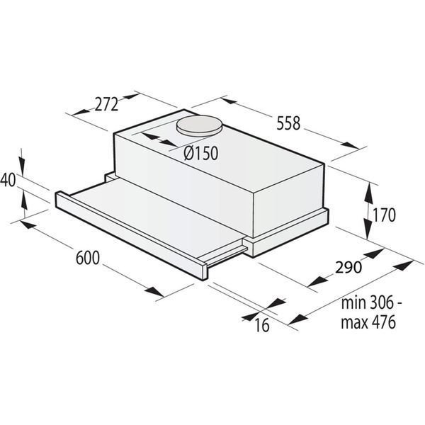 Витяжка Gorenje TH60E3X TH60E3X фото
