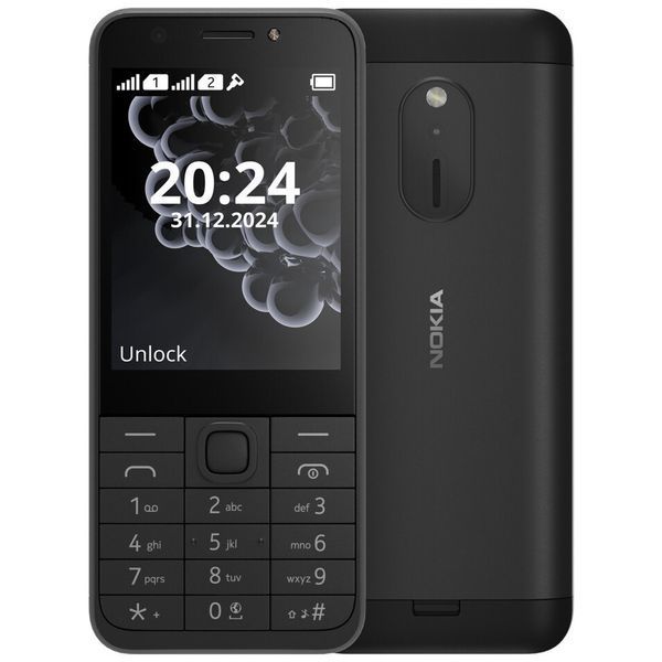 Мобільний телефон Nokia 230 Black 230 DS 2024 Black фото