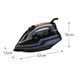 Праска Russell Hobbs, 3100Вт, паровий удар -210гр, верт. відпарювання, керам. підошва, чорно-синий 28630-56 фото 3