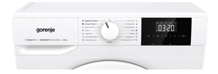 Пральна машина GORENJE WNGPI61SBS/UA 20015382 фото