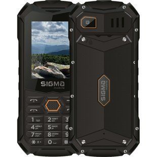 Мобільний телефон Sigma X-treme PV68 Black Orange 4827798738221 фото