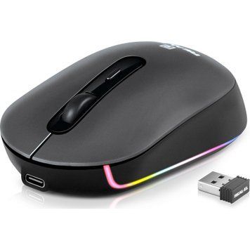 Мишка REAL-EL RM-470W Wireless/Bluetooth Dark Gray (EL123200049) EL123200049 фото