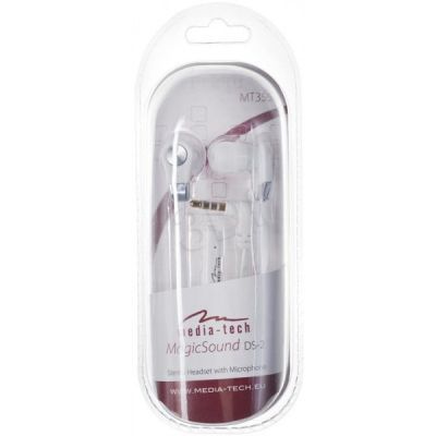 Навушники Media-Tech Magicsound DS-2 White (MT3556W) MT3556W фото