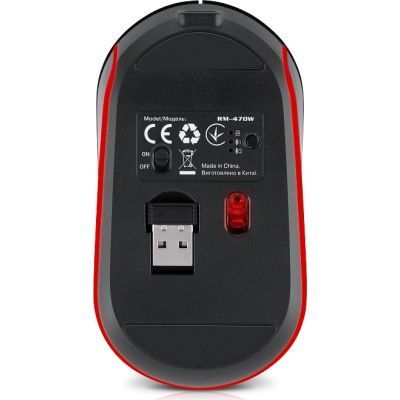 Мишка REAL-EL RM-470W Wireless/Bluetooth Dark Gray (EL123200049) EL123200049 фото