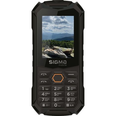 Мобільний телефон Sigma X-treme PV68 Black Orange 4827798738221 фото