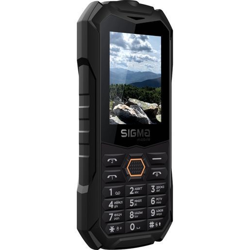 Мобільний телефон Sigma X-treme PV68 Black Orange 4827798738221 фото