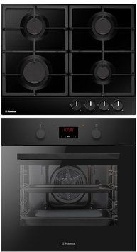 Комплект Hansa (духовка електрична + емальована газова поверхня) FCGS68326 фото