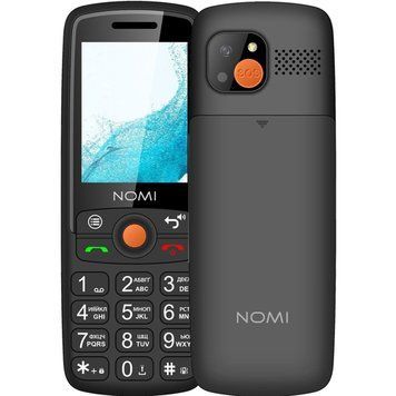 Мобільний телефон Nomi i2440 Black i2440 Black фото