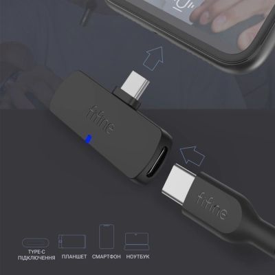 Мікрофон Fifine M6 Wireless Black (M6) M6 фото