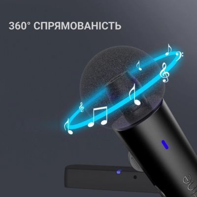 Мікрофон Fifine M6 Wireless Black (M6) M6 фото