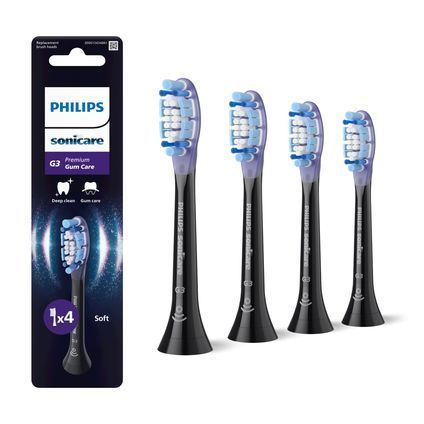 Зубна електрощітка PHILIPS HX9054/88 насадки Premium Gum Care 4 шт HX9054/88 фото