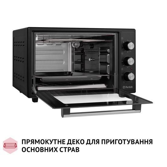 Електропіч Perfelli MIRAGE 37 BLACK MIRAGE 37 BLACK фото