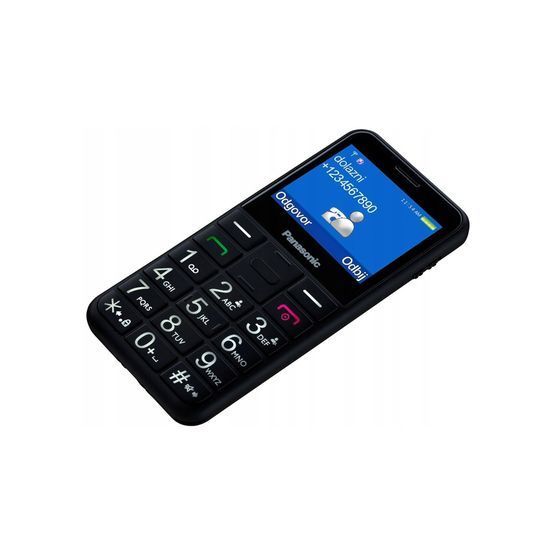 Мобільний телефон Panasonic KX-TU155 Black (KX-TU155EXBN) KX-TU155EXBN фото