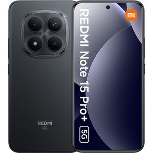 Смартфон Xiaomi Redmi Note 15 Pro+ 5G 12/512GB Black (1183694) 1183694 фото