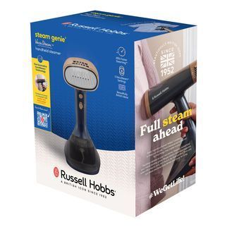Відпарювач Russell Hobbs Genie VacuSteam, 1800Вт, 200мл, паровий удар -20гр, верт. відпарювання, кер 28550-56 фото