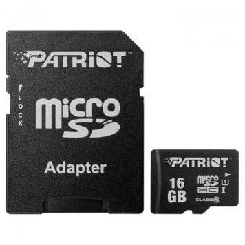 Карта пам'яті Patriot 16GB microSD class10 UHS-I (PSF16GMCSDHC10) PSF16GMCSDHC10 фото