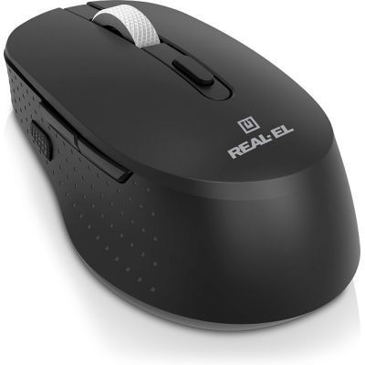 Мишка REAL-EL RM-380W Wireless Black (EL123200057) EL123200057 фото