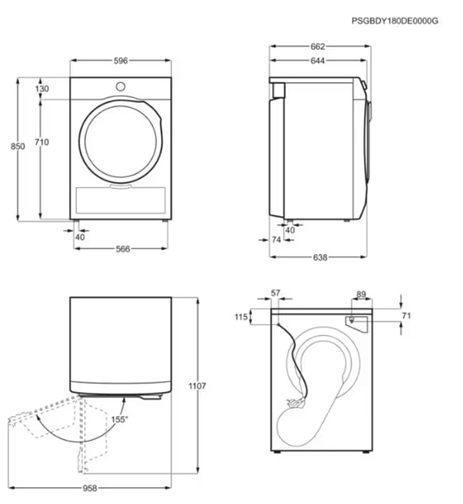Сушильна машина ELECTROLUX EW6D283YU 916099956 фото